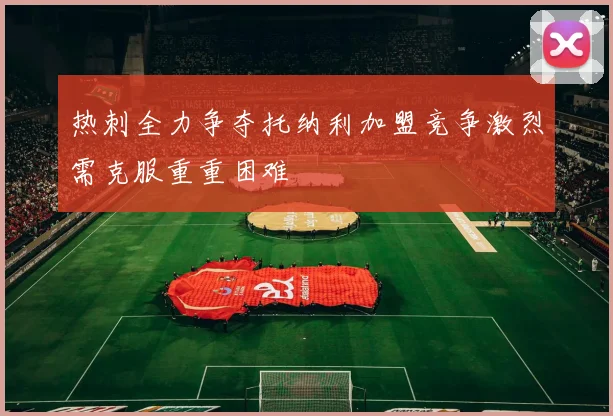 热刺全力争夺托纳利加盟竞争激烈需克服重重困难